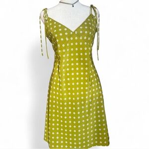 Levi's Green Floral Midi Dress